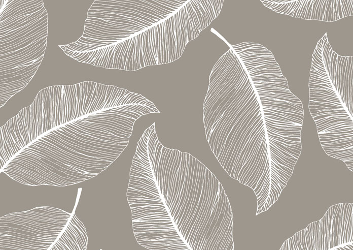Banana Leaf, Mink Brown - Twist&Fit Roller Blind - Image 6